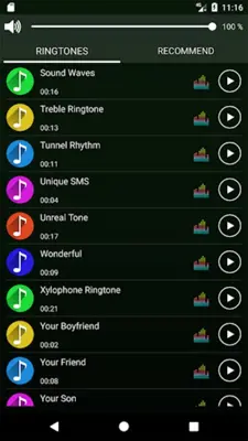 Mobile Phone Ringtones android App screenshot 5